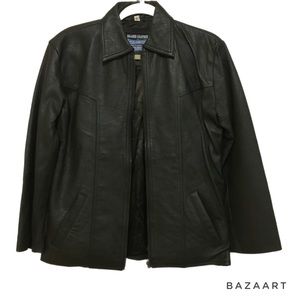 Leather Jacket Dark Green